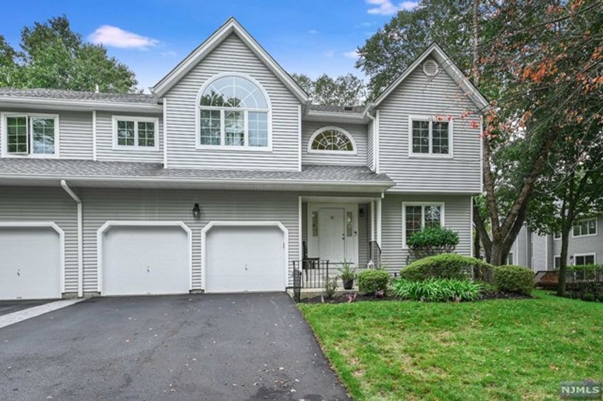 Wonderful prime end-unit in sought after Stonybrook manor Townhomes. Beautifully updated throughout including 5yr custom center island kitchen featuring 6 burner Jenn-Air range with commercial hood, Jenn-Air D/W, oversized center island with built-in micro, custom Quartz countertops, SS appliances & under counter lighting. Butler pantry, wine bar & beverage refrigerator leading to the formal dining room. Two story great room with skylights, gas fireplace & custom wood mantle. New powder room and attached 2 car garage make up the first level. Second level offers loft/sitting area, vaulted master bedroom suite with remodeled vaulted bath in 2020. Two additional bedrooms, full bath & laundry chute. The lower level is finished with game room, FR, office or den plus large laundry room. Additional updates & amenities include central alarm system, Furnace 2010 & A/C 2021, water heater 2019, Central Vac, 5yr roof & MyQ garage openers. Current owner pays just $226 a month/PSEG payment plan