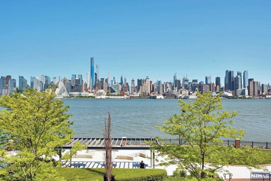 Your Ultimate fantasy come true! Amazing NYC Views ! WrapAround View Balcony with NorthEast to SouthEast of the Entire NYC Skyline from this corner unit featuring 1,927 sqf. Avenue Collection Most Desirable location! . The home has floor to ceiling windows with natural light! Exquisite finishes throughout! Gourmet kitchen! Spa like bathrooms! 10ft ceilings! Amenities include full service:24 hour concierge,lobby lounge with fireplace, conference room, and The Hudson Room social space with views of New York City features a bar, fireplace, TVs, multiple gathering areas and catering kitchen.Sauna, State of the art fitness center, garage parking. Outdoor includes open lawn, seating area including a fire pit and sundeck. The closest building to the ferry only 2 minutes walking distance. 10 minutes to Midtown and Wall street,also you can take the light rail to the path! or NJ transit Garage 2 parking spaces! Close to shops and restaurants!!