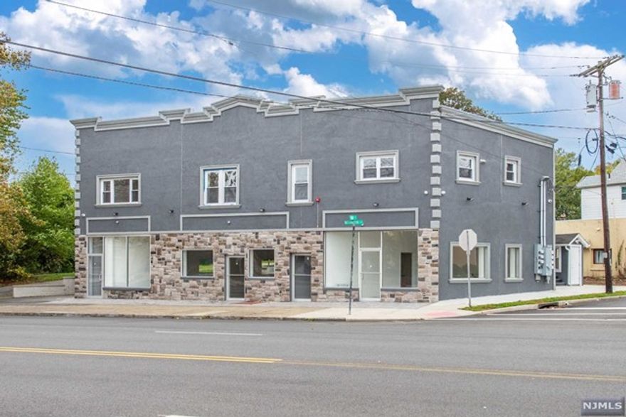 Welcome to this newly renovated mixed use building in The Township of Nutley!!!! Situated on a main thoroughfare, this 3 commercial and 3 two bedroom building has been totally redone from top to bottom. Additional basement/ground level unit and coin laundry for residential tenants. Within walking distance to NJ Transit into NYC, schools or stores. Centrally located to all major highways (e.g. Rt 21,3,17 or GSP / NJT). Don't miss this opportunity!