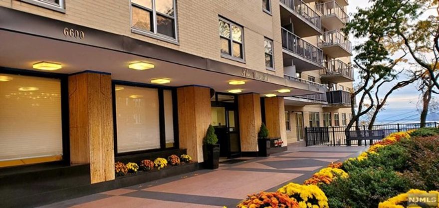 Sunset view and private terrace!Immaculate,spacious and plenty of closet space. Deep dining area can be used as office or sencond bdrm. $1950 inclues gas, elec., water, air conditioning,swimming pool and free BBQ area. Garage parking, GYM, boxing room and cable are option and extra. Easy and quick commute to NYC at doorstep via bus and ferry shuttle.Walking distance to parks, lake, tennis and basketball courts. Conveniently located to many restaurants and shopping, Whole Foods, Trader Joe's, Mitsuwa, ACME and so much more! Don't miss out on this affordable opportunity to live in a great location and full amenity building.Please call for details.