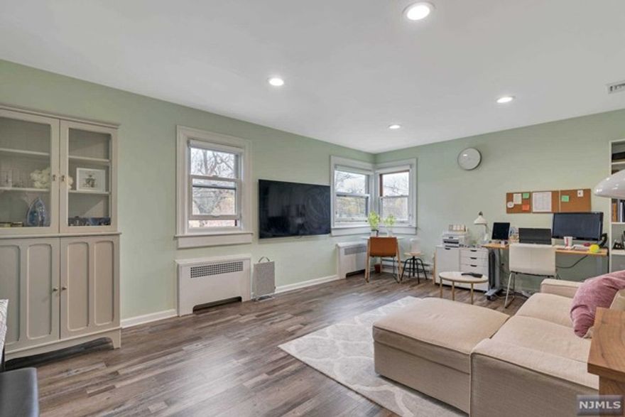 Sun filled corner unit in convenient location of Englewood. Express bus to NYC right outside! Recently renovated and spacious, this 1BR/1BA home features a private entrance and gorgeous upgrades. Wash/dry room on site, ample street parking! No pets, sorry.