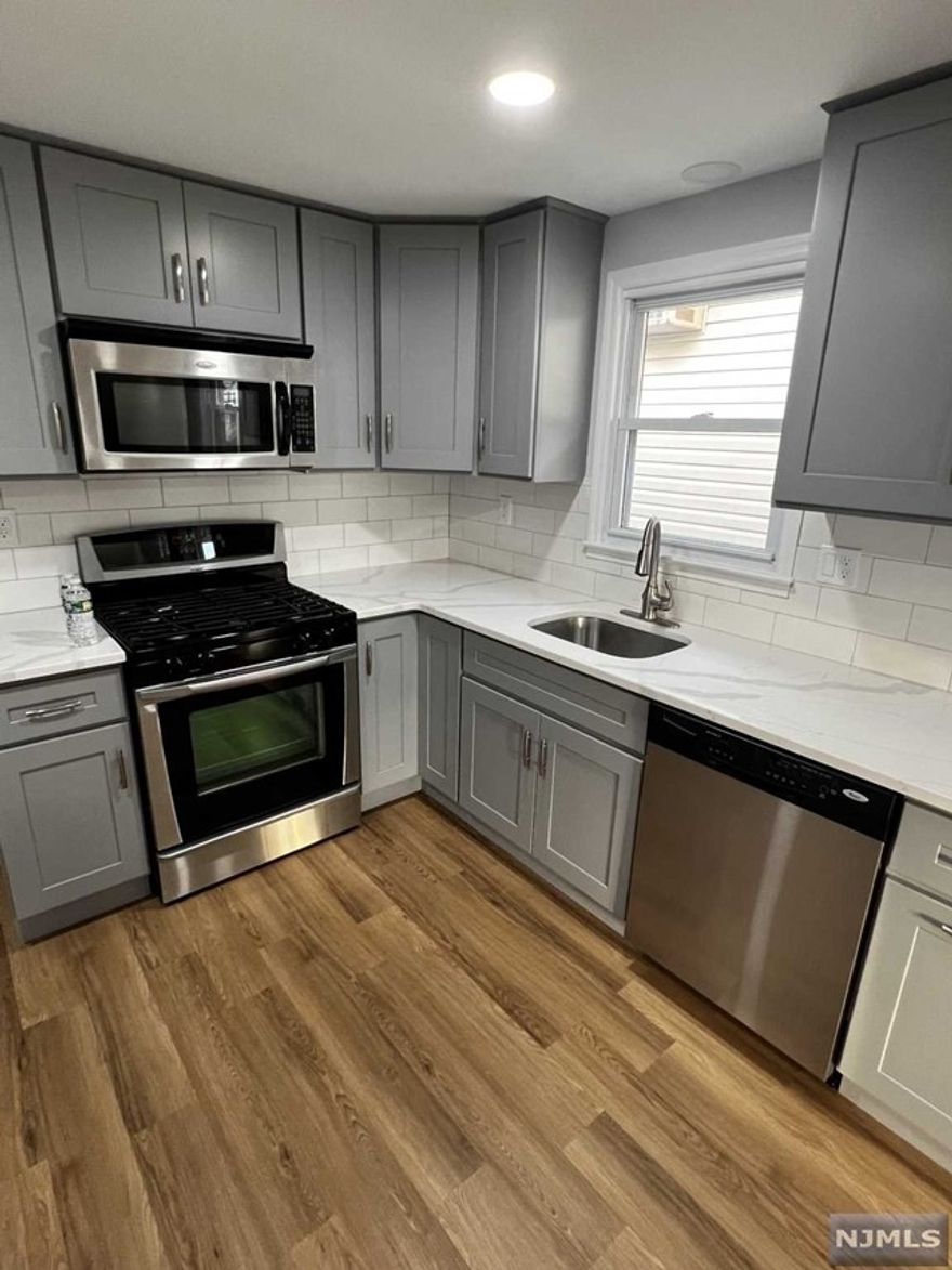 Beautiful Fully Renovated 2nd Flr Apartment w/New Floors, fresh paint, recessed lighting, New SS appliances including D/W, Microwave, Gas Range, Quartz Countertop. All new Bathroom Tub & Tile. Close to shopping, schools, mass transit, house of worship. Tenant pays for Gas & Electric and Verizon Internet Service, Shared Entry.