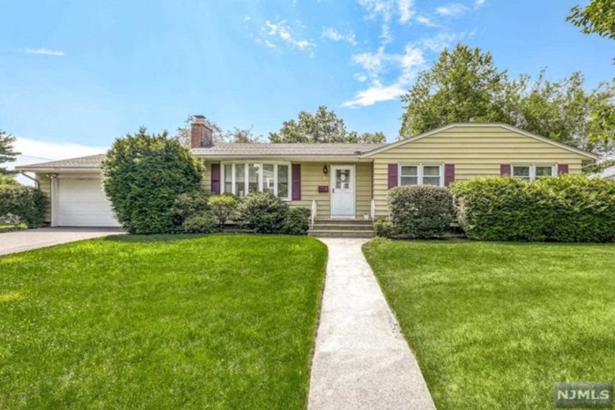 Wonderful opportunity to rent this immaculate and well maintained ranch style home. This lovingly cared for home features a primary bedroom suite with full bath, there are two additional bedrooms, and full bath. Full partially finished basement offers a rec room and full bath as well as laundry and utility area with storage. Amenities include central air, central vacuum system, hardwood floors. Glen Rock is renowned for its excellent train and bus lines into NYC, top-rated schools, lovely town pool, and the Duck Pond with walking and biking trails connecting to the county park. Tenant responsible for snow removal, gas, electric. LL responsible for lawn and water. NO PETS!!! Subject to credit check and interview. Ready for immediate occupancy.