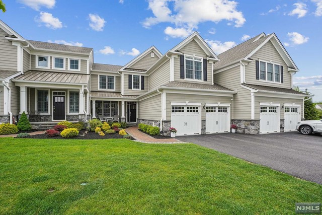Nearly 3000 sq ft of Luxury living in sought after Reserve in Franklin Lakes. Fine moldings and elegance combined to offer luxe amenities including first floor primary suite with two custom walk in closets and a spa- like bathroom. The gourmet kitchen connects with the living room (with gas fireplace) and french doors to the oversized deck. Ideal space for entertaining. First floor laundry, house generator, custom built ins, water softener, finished basement, are just some of the extras this townhome offers. The 2nd floor offers wonderful loft area and 2 additional BRs and full bath. The Reserve amenities include pool, clubhouse, tennis, gym, landscaping, snow removal and playground.