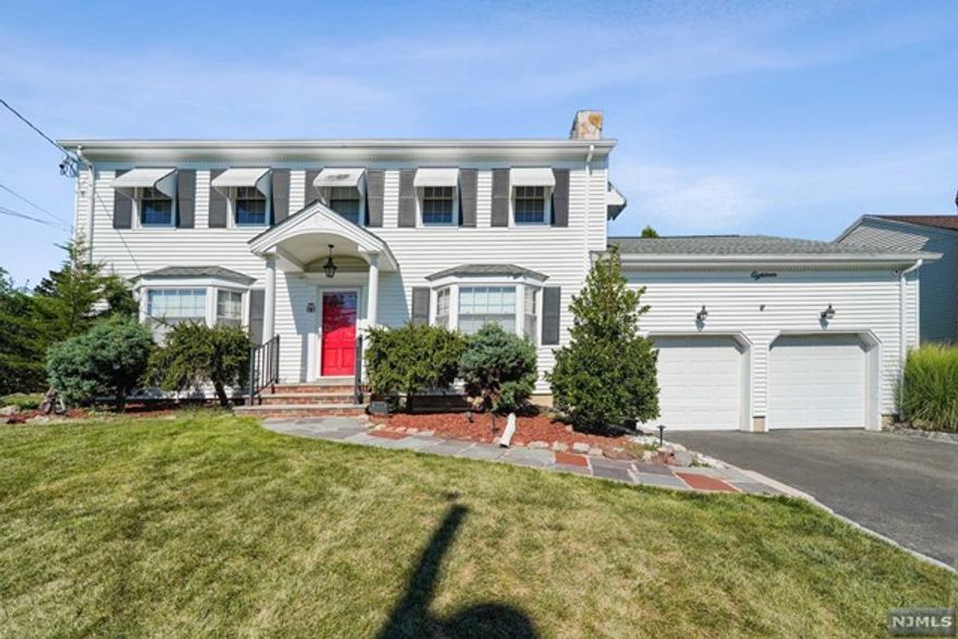 Exceptional CH Colonial located in residential neighborhood of Montclair Heights features updated kitchen w/ SS appliances and access to fenced in yard w/ 2 level paver patio . The fabulous floor plan is ideal for entertaining or just relaxing in the renovated EIK or adjacent FR w/ gas FP . Generously scaled rooms. Living room w/ wood burning FP, formal DR w/ bay window, a 5th BDRM on 1st floor could be in law suite or home office w/ entrance to yard. The second floor offers 4 BDRMS w/ double closets including a MSTR BDRM w/ en suite bath. The newly renovated main bath has double vanity & washer/dryer. Features hardwood floors, crown molding, C/Air, & 2 car attached garage with room for loads of storage. Finished basement with 1/2 bath. Located 1 block to NYC bus. Near MSU, NYC train, Upper Montclair Village restaurants & shops. Near all major hwys. Tenant pays all utilities, lawn maintenance and snow removal. Renters insurance required. NO DOGS.