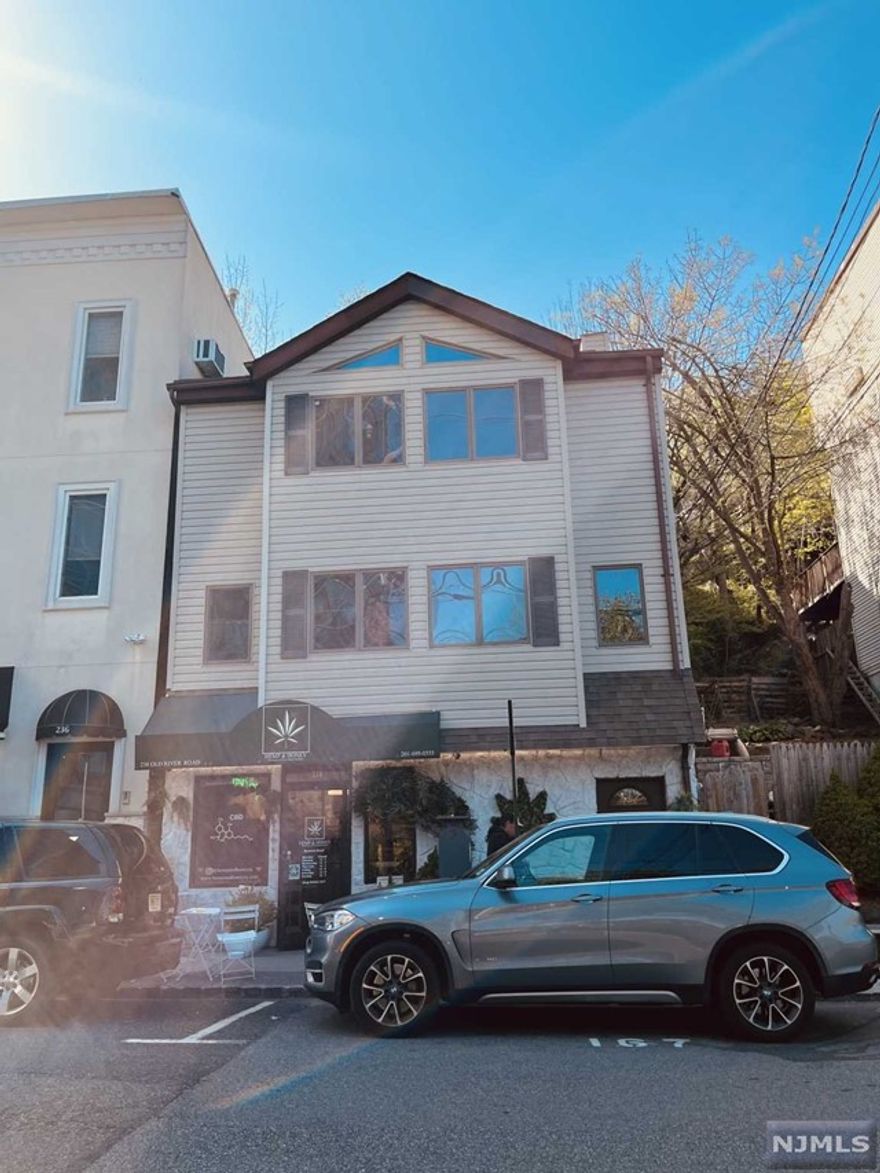 Beautiful spacious home with high ceilings, huge living room, dining room,three bedrooms, 2 full bathrooms, 1/2 bath, laundry room and plenty of closet space. Master bedroom includes a spiral staircase that leads to a loft, partial view of NYC skyline and a full bath. The side yard can be used for lounging and barbecuing. The owner is a licensed realtor.