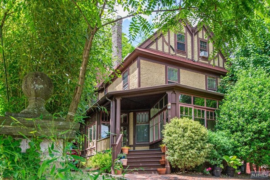 Step into the perfect blend of vintage charm and modern vibes in this stunning 6-bedroom, 3.1-bathroom home! With a twist of history and a dash of contemporary flair, this place is practically made for those seeking style and comfort. From the moment you step inside, you'll be greeted by an original tapestry that screams unique style. And don't miss the gorgeous chestnut staircase. The kitchen? It's a dream. Think stainless steel appliances, granite countertops, and a massive center island begging for brunch with your squad. Need a break from the hustle? Retreat to the primary suite where you'll find your own personal oasis complete with a cozy sitting room and a decorative fireplace just waiting for those Netflix marathons. And let's talk location! Just off of downtown with restaurants, shops, and the Wellmont Performing Arts Plaza right around the corner. Plus, getting to NYC is a breeze with Bay St Station and midtown direct train a 5 minute stroll.