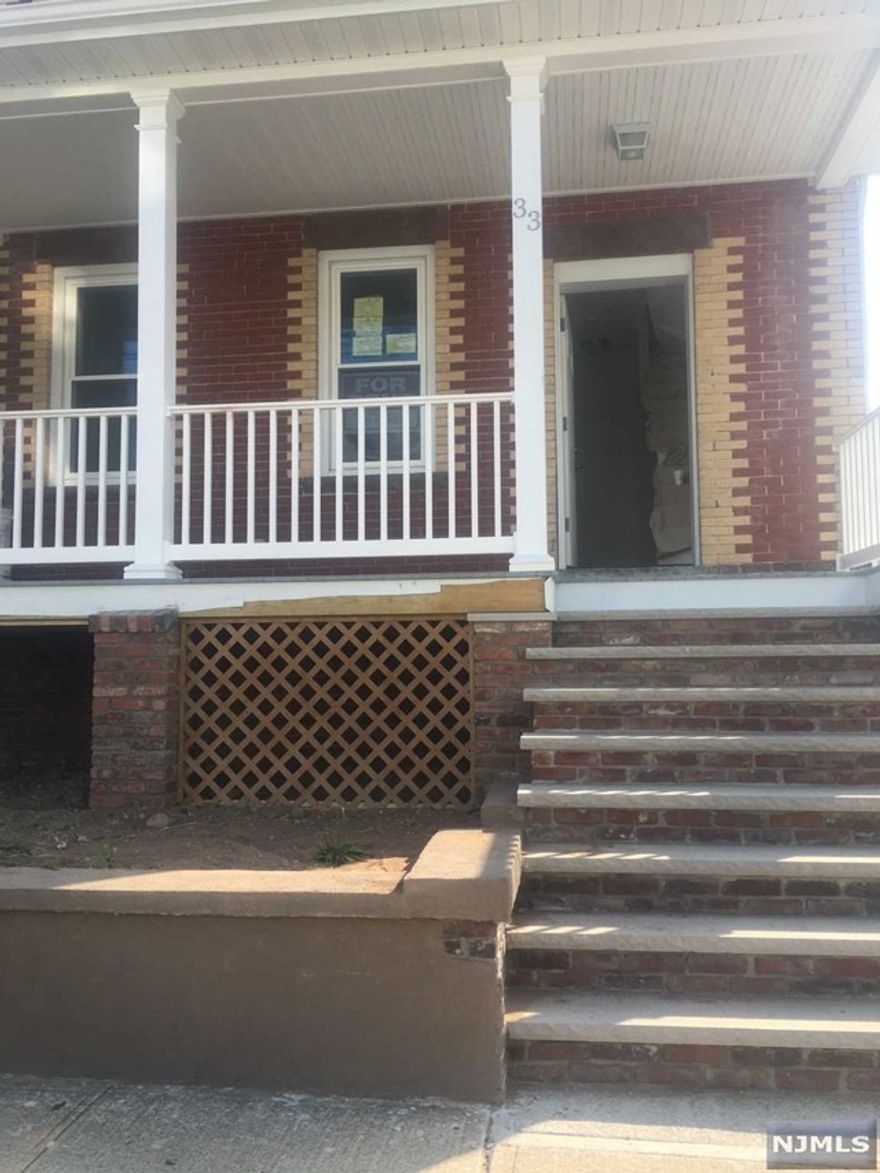 Newly renovated first floor apartment available 9/1/24 2 bed 1 bath laundry hook-up available in basement. No pets. One parking spot.