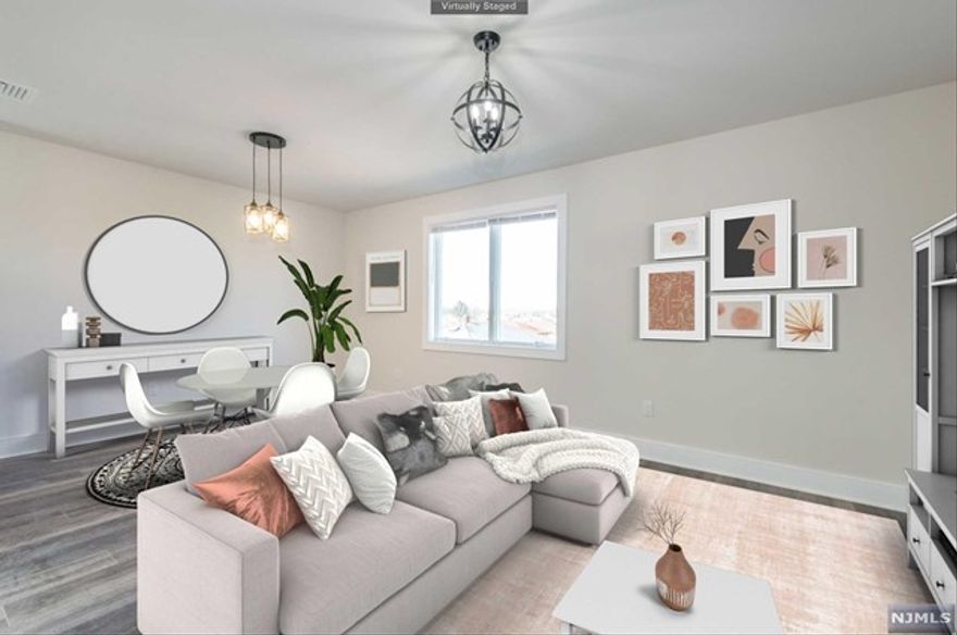 New construction 1400 sq. ft. 2nd floor apartment. Open floor plan, modern finishes, 3 large bedrooms, multiple walk-in closets, laundry room in unit, attached 1-car garage on a quiet neighborhood street! NO pets. NO smoking. Owner occupied multi-family. NTN report required.