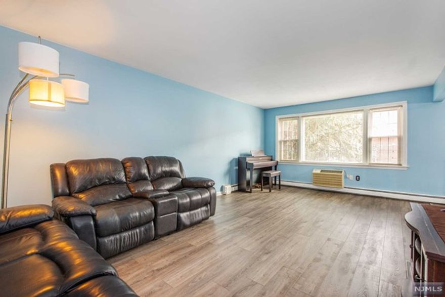 Discover comfort and charm in this well maintained second-floor corner unit. This inviting one-bedroom unit boasts a sunlit living room with views of the gazebo creating a warm and welcoming atmosphere. The spacious bedroom is adorned with double closets, offering plenty of storage space. Updated kitchen and bathroom for a modern touch. Conveniently located near major highways and NYC transportation. Enjoy the pool and the convenience of in-building laundry and storage facilities, making day-to-day living a breeze. The monthly maintenance fee covers essential amenities, including heat, water, snow removal, and exterior maintenance. Pet-friendly complex with plenty of parking. A must see to truly appreciate.