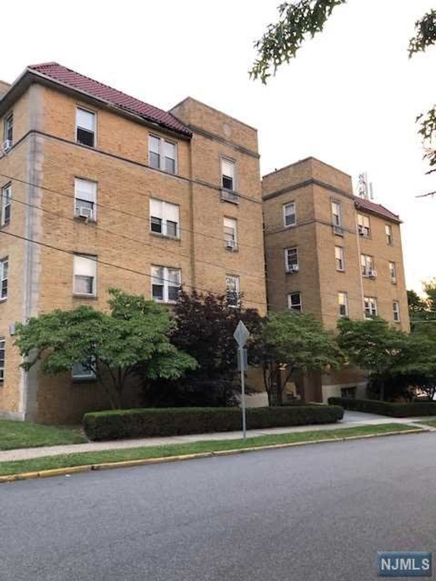 Lg bright, updated 3rd flr 2 BRM apt. Located close to NYC (Bus Stop @ corner), close to all major highways, shopping, houses of worship, parks, schools, library & more. Newer kitchen cabinets/stove/fridge/floor, newer bath toilet/vanity/floor, refinished hardwood flrs, 1 o/s parking spot provided. 3 lg closets, laundry facilities on premises. Town offers great schools, great pool & rec ctr, Overpeck County Park w/lake, boating, track, tennis, soccer/baseball fields, horse stables, & more. No pets, no smoking.