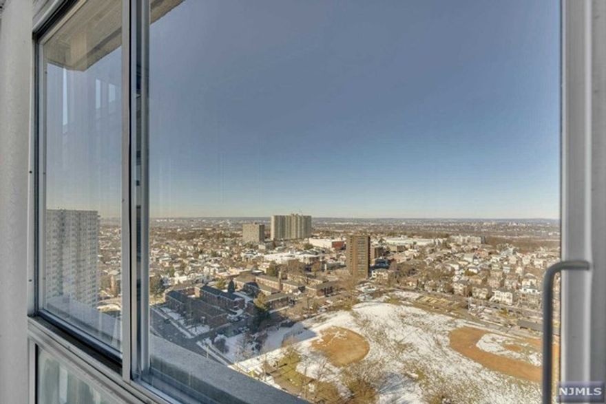 A great opportunity to rent in a full service building that is perfectly located for all commuters! 23F is a top floor, west facing, one bedroom coop rental in Med North. The unit has parquet floors, a new stove and refrigerator. The terrace is enclosed and provides extra living space with a birds eye view of Constitution Park and amazing sunsets. The bedroom has plenty of closet space with 2 additional closets in the entry foyer. Nice updates in the bathroom. The rent includes basic cable and internet. Tenant is responsible for personal electric, parking, and gym or pool membership if you want to use them. Building offers 24/7 concierge, outdoor athletic deck with tennis and basketball courts. Close to major NJ highways and the GWB. Columbia-Presbyterian employees can use the free shuttle across the street. Near to LG HQ. Call for a showing !