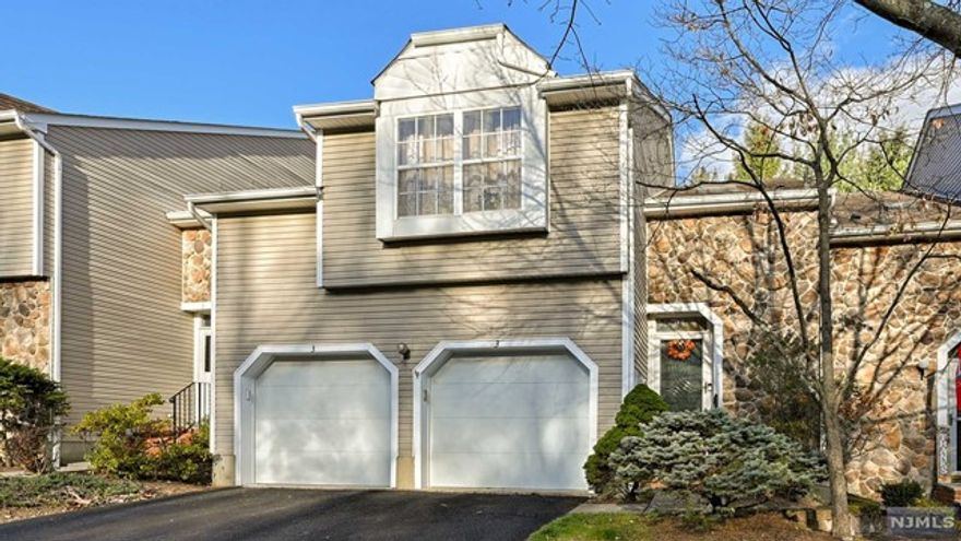 Welcome to this desirable, open floor plan, 3 bed, 2.5 bath, multi level townhouse, nestled right next to White Meadow Lake in Rockaway Township. This Condo, built in 1997, has been meticulously cared for with many recent updates. The eat-in kitchen with its granite countertop and backsplash is adorned with 3 skylights which fills the area with natural light. The separate dining room expands upward with a 2 story high ceiling with a palladium window, again, letting in an abundance of sunlight. The living room boasts a gas fueled fireplace and a sliding glass door that will lead you out to a freshly painted deck. The primary suite features 2 walk-in closets, a primary bath with double sinks, and a jacuzzi tub. In the basement you will find a finished recreational room with a full wet bar and wine cellar. Plenty of off street parking with a 2 car garage and driveway. Enjoy fast and easy access to I-80, with being minutes away from the Rockaway Mall.