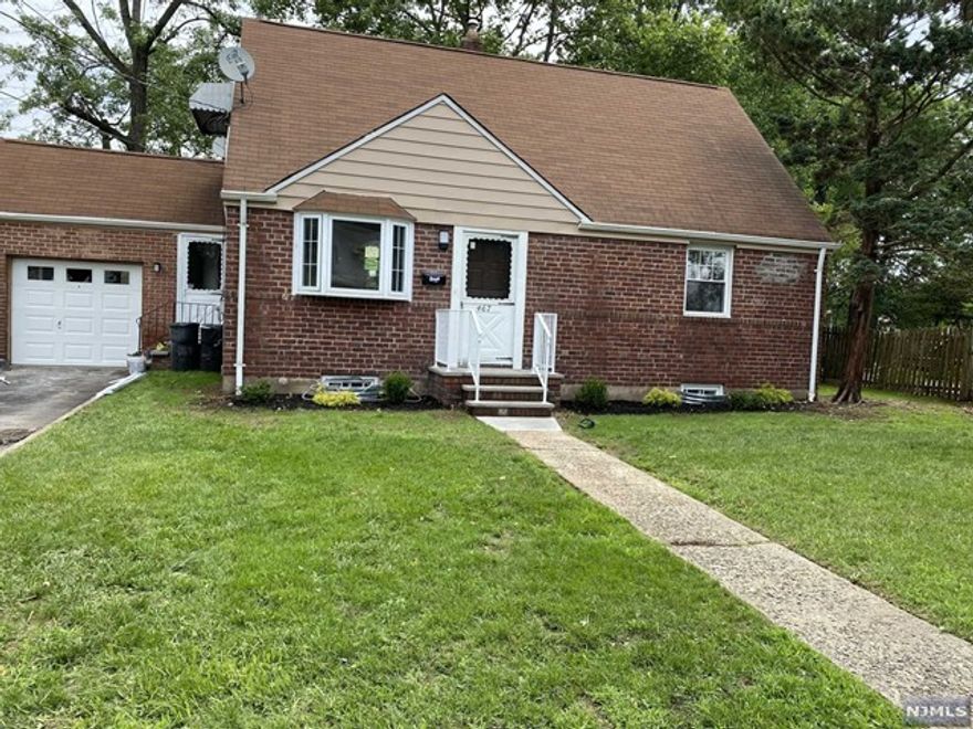 Excellent location in desirable town of New Milford on a beautiful residential street near schools and close to NYC transportation. This house is completely renovated open floor plan with beautiful hardwood floors throughout. The new kitchen with granite countertop and an island is opened to a bright dining room with sliding glass door leading to a patio and a huge private fenced backyard.2 Br and a renovated full bath complete this floor. On the 2nd floor 2 bedrooms and a renovated full bath. basement is finished, rec room, laundry and storage. New water heater, new HVAC.1 Car Attached Garage. Beautiful, comfortable home.