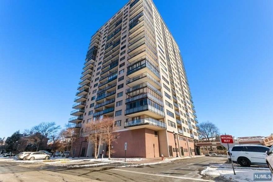 Step into this Stunning North-East Corner 1192 SqFt 2BR/2BA w/a private wraparound terrace featuring partial NYC & Hudson River views located at the luxury hi-rise, Hudson Harbour, where monthly maintenance includes all your utilities, (electricity/gas/heat/ac/cable/wi-fi/1 deeded prkg) as well as amenities which include 24hr doorman/guard house, outdoor swimming pool, tennis courts, gym, and on-site storage & hair salon! This beautiful unit features Brazilian cherry HW flrs, recently renovated bath w/a sleek & contemporary modern style, with clean lines & alluring textures from floor to ceiling, a newly upgraded 17" seating height, Kohler veil intelligent dual-flush toilet that meets ADA code requirements, customized pet resistant screens installed on all windows & 3 brand new Trane heating/cooling units with warranty! This exclusive waterfront gated community located in the borough of Edgewater and along the Hudson River boardwalk is the perfect balance of urban & suburban.