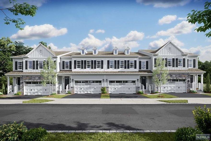 Tired of bidding wars? The perfect mix of medium density housing located in a very desirable low density housing market has created the perfect combination of affordability, availability, and luxury. This 3 BR / 2.5 BA end unit (the Howard) features tons of natural sunlight, open concept floor plan, and plenty of storage in nearly 2500 SF of living space. Add over 1000 SF of living space and a full bathroom with the optional finished basement. Quick Move-In (QMI) home includes the Loft Kitchen and Design package, which is a Soho-inspired aesthetic, and Farmhouse bathrooms. The Enclave is located in a blue ribbon school system less than 15 miles away from NYC and close to parks, shopping, transportation, and the Old Tappan Golf Course. Taxes will be assessed at 2.123% of purchase price.