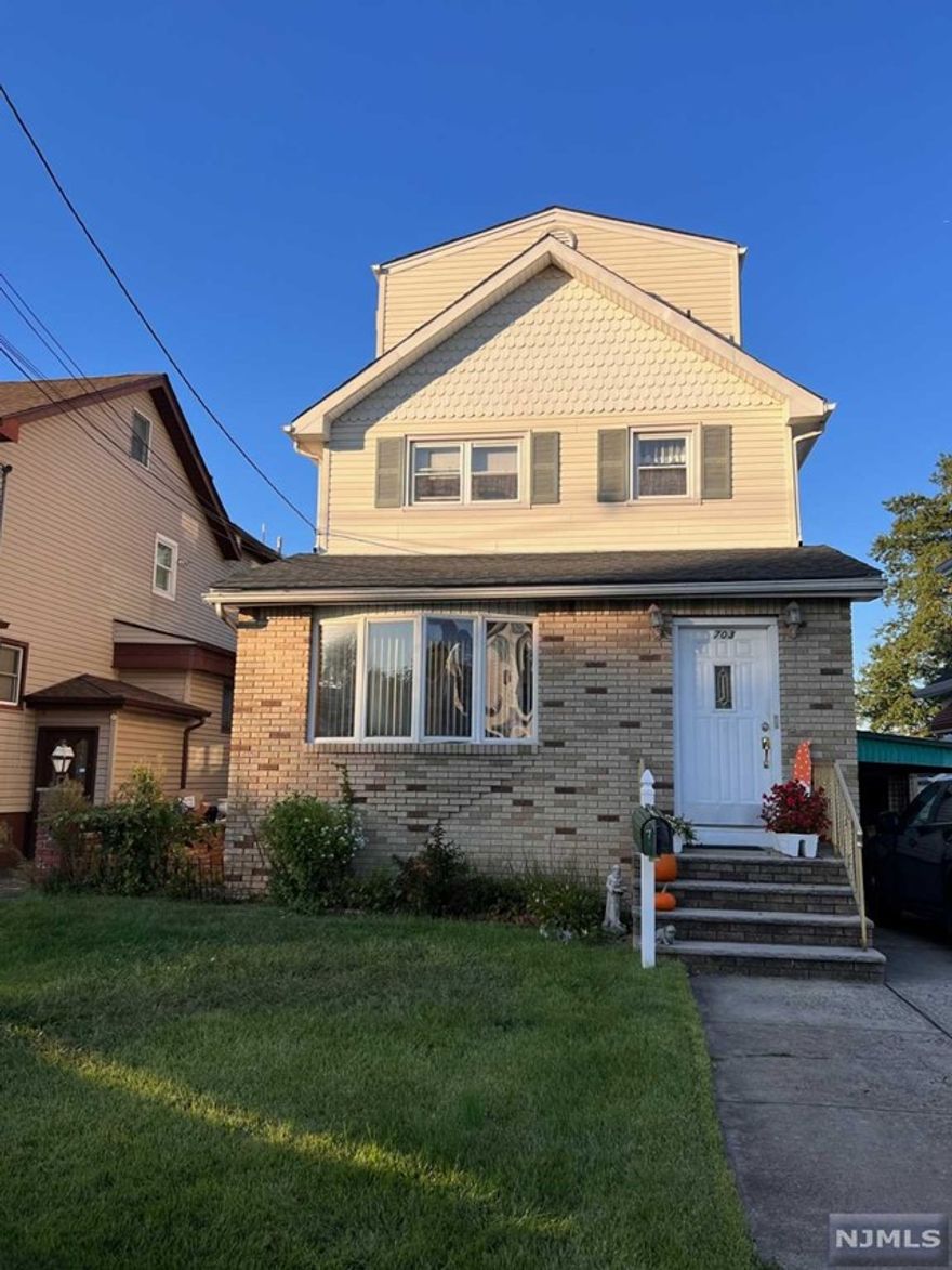 Enjoy this beautiful apartment with 2 levels of living space. Main floor which is 2nd floor offers Living room, dinning room open to the kitchen, plus a bathroom. Third floor offers 2 bedrooms. Laundry hookup in the basement. Tenant pays own utilities. Non owner occupied. Parking on the street.