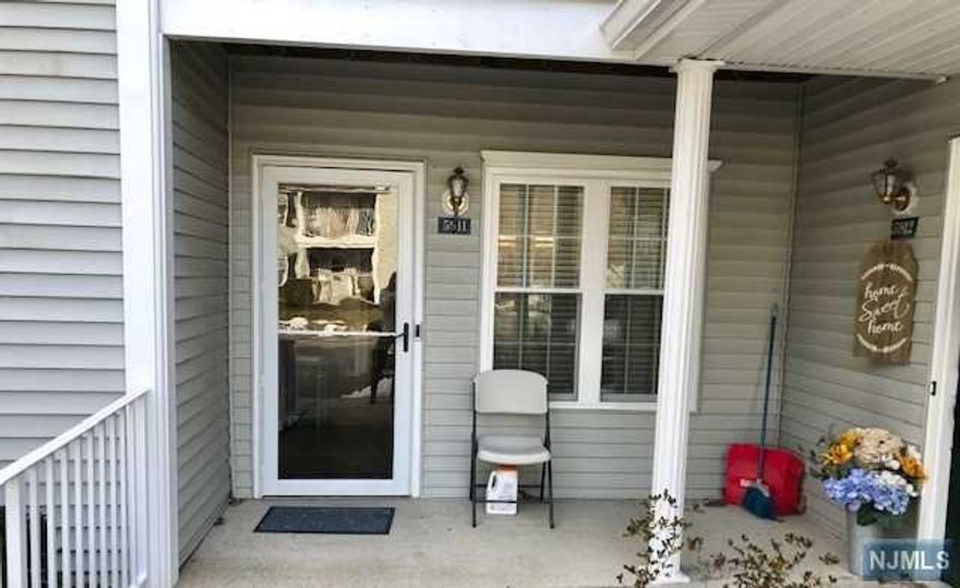 "THE GLENS" in Pompton Plains. Not only is this an end unit. It is on the ground level. The interior is well maintained. HVAC in HW Heater newer. Bathrooms renovated and are accessible for handicap. New Pella windows, new laminate floors. Abundance of closet space. Conveinent to all. Community club house, two pools, tennis and playgrounds. Just unpack. Pets allowed, plenty of parking.