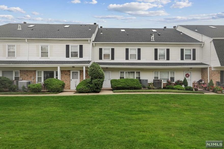 Enjoy comfort and carefree living in this updated 2 bedroom, 2.5 bathroom townhouse in prime Scotch Plains with a one-car garage & paver patio for outdoor pleasure. Located in the wonderful condo community Southwyck Village, offering 24/7 gated security, a gorgeous swimming pool, tennis courts, clubhouse, large grassy area & walking paths! This gem also features new waterproof laminate flooring, new stainless steel appliances & quartz countertops, an updated furnace & AC unit and more. Gracious interiors afford ease of entertaining with a beautiful picture windowed living room, an elegant formal dining room, family room with wood-burning fireplace, and spacious eat-in kitchen. Two generous bedrooms with walk-in closets reside upstairs, including the huge primary suite. Plus there's a separate staircase leading to a private guest room/office with a skylight. Excellent location too, close to shopping, restaurants, the Garden State Parkway, and commuter bus line only one block away!