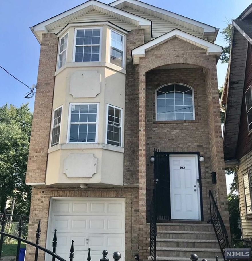 A first floor apartment of a 2 family home in the Weequahic Area of Newark. This apartment boasts a spacious living room dinning room area open to the newly tiled kitchen with new microwave. Apartment has been freshly painted, newly finished wood floors with 3 large bedrooms. Both the main and primary bathrooms have been updated. All the bedrooms have large closets including the primary that has 2 walk-in closets. Central Heating & Cooling. Near major highways, shopping and parks.