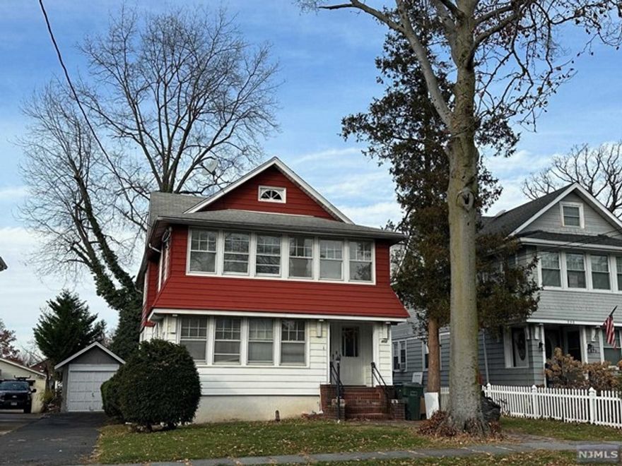 This large two-family house, refreshed with fresh paint, refurbished hardwood floors and new windows, offers a perfect blend of comfort and convenience. Whether commuting to the city or exploring local eateries, this property provides the perfect balance of a peaceful neighborhood setting and easy access to transportation options. This homes is a fantastic choice for those seeking comfort, style, and convenience.