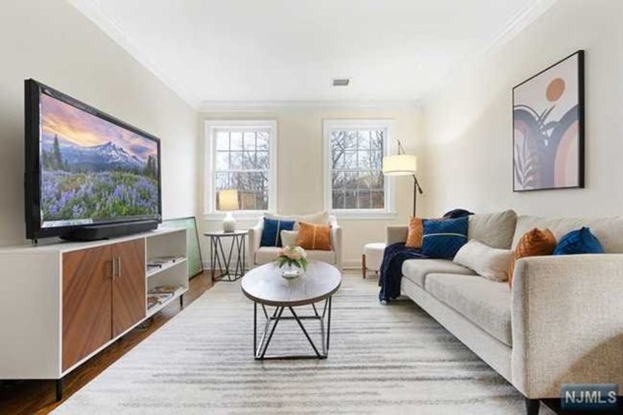 This is truly a commuters dream home! Newly renovated & spacious condo. Equipped with 2 bedrooms & 2 bathrooms .In a desirable park of Cliffside Park. NJ transit express bus right in front of the building and only 30 minutes commute to Midtown. Beautiful view outside of memorial park& liberty. Walking distance to the heart of town. 2 parking spaces and stainless steel appliances. Spacious elevator. Intercom with video; multiple fob keys for entry, and convenience of buzzing people inside. Garbage disposal and recycling and well maintained lobby area. Pending ssessment coming soon.