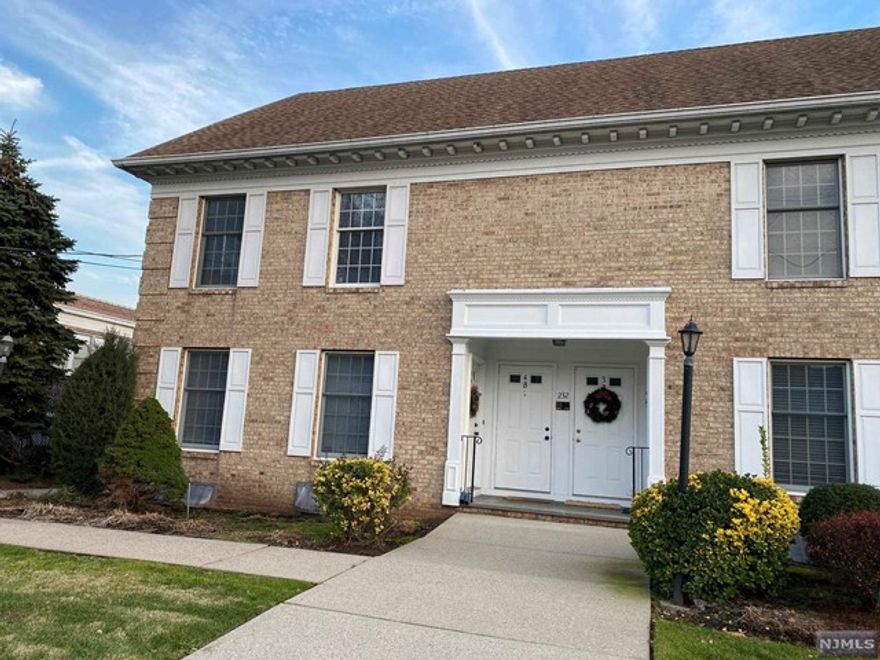 Beautifully updated 1br condo in heart of Wood-Ridge. LR offers hardwood floors & dining area. Kitchen includes stainless steel appliances. Large carpeted bedroom with 2 closets. All rooms freshly painted. Kitchen and Bathroom recently updated. Washer/Dryer in unit. Attached garage with small storage space. Additional parking space in lot. Do not miss the nicest apartment in town! Income Verification, Credit and Background check required. 1st month, 1.5month Security due at lease signing. All utilities in Tenant's name required. Renters Insurance required. No Pets