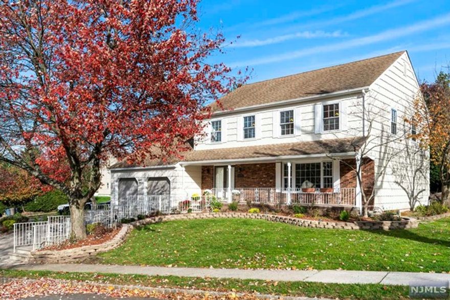 Welcome to this newly renovated private 5 BR and 3.5 BTH exquisite home in Leonia. Featuring 3 floors of living space. First floor boasts entry foyer, Living room with FPL and Wet bar, Formal dining room, Family room, Modern Kitchen, Laundry and powder room. 2nd floor hosts Primary suite with PBTH, 3 additional BR'S and 1 full BTH. Lower level is finished and is replete with family room, workshop and another full BTH. Fresh painted 2 car attached garage. Sorry No pets. The landlord will take care of landscaping. Due on at lease signing: 1M Rent, 1.5M Security Deposit and 1M Broker fee.