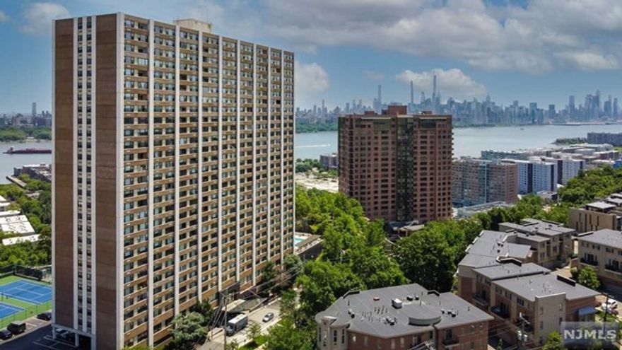 Experience luxury living at the Apogee perched high on the Palisades in Cliffside Park! A spectacular 30-story co-op residence is now reinvented to reflect new expectations in lifestyle, aesthetics, and taste. Amazing views, perfect location and a friendly community. Apogee is among the most unique and coveted residences along the Gold Coast. This upscale new entrance to resort-style amenities, this building has a sophisticated design w/ the unique, accessible comforts of suburban life. Our featured Unit 7L is a 1 bed, 1 bath that boasts an open living room and dining room space with sliding door to the spacious terrace with a beautiful unobstructed view of NYC. *Parking available for additional fee through management, tenant responsible for Utilities through PSE&G, furniture not included. Available ASAP!