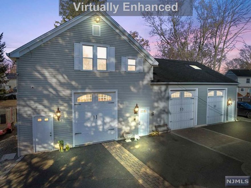 Updated large mixed-use property sitting on a 72x240 lot in the heart of New Milford. Currently used as a dwelling / construction / landscaping business use. 3 expansive trucking garage unit with a 2 bed 2 bath cozy dwelling upstairs approx 1,050 sq ft of living space upstairs with 1,378 sq. ft. of additional space for parking is being rented to other construction businesses in the area. This expansive property can be continued to be used as a mixed-use purpose as long as there are no structural enhancements. Land can also be used and zoned for a Single Family zone. Subdivision of property for building multiple single families requires Planning Board Approval.