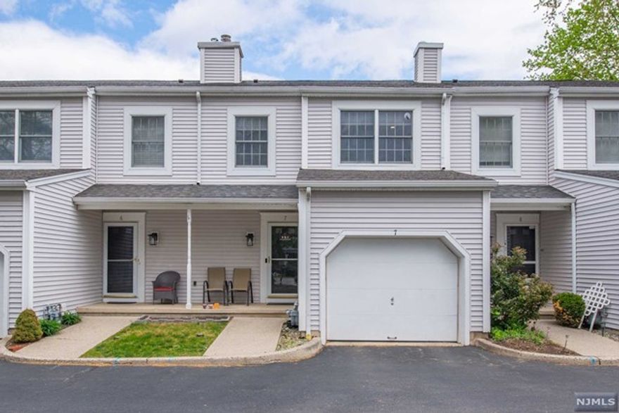 Amazing opportunity for home ownership, impressive open floor plan and private outdoor space - all perfect for entertaining located in desirable Iron Forge Village. Welcome Home! Features include: Spacious open layout- formal living room with fireplace, breakfast or office area, dining room, kitchen and powder room. Second floor includes: Primary suite with private sink area with access to full bathroom, walk in closet and additional bedroom. Hardwood floors throughout home, recessed lighting, smart home technology, 1 car garage and finished basement with laundry and storage. Enjoy outdoor living: Newer fenced in patio, all enclosed for private entertaining. Great location. Top rated schools, minutes to downtown with restaurants and shopping. Close to major highways and NJ Transit.