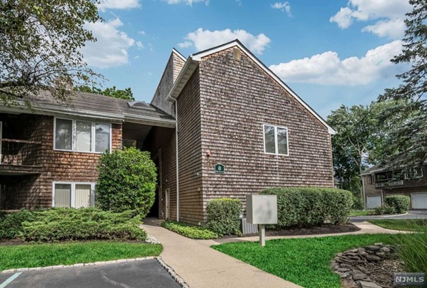 Don't miss this rare opportunity to live in the fabulous Tulip Gardens community in Little Falls. This Two Bed, Two Bath condominium is wonderfully located near all that Little Falls has to offer! The Living Rm, with a WBF, cathedral ceiling and access to the lovey terrace is roomy and bright. The large Dining Rm offers space for up to 10 people and is open to the Kitchen that has tons of counter space. You can choose to make either of the 2 bedrooms your Primary, the main level offers a Bedrm complete with an oversized WIC, while the Upper Level offers a loft space, complete with the second wood burning fireplace, an en-suite Full Bath and multiple closets. The Exclusive oversized garage completes this fantastic condo. The grounds of Tulip Gardens are lush, w/ opportunities to walk or play tennis on the private courts. The central location offers easy access to some wonderful restaurants steps from the condo, plus shopping, all major hiways and NYC Bus at the corner.