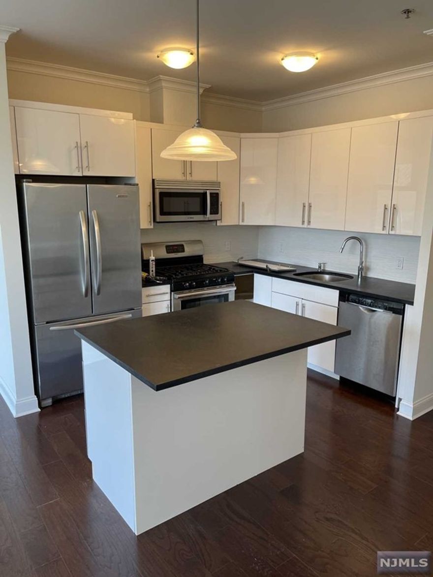 Fort Lee's 5 year young luxury mid-rise rental building with elevator conveniently located along Hudson Terrace with easy access to all major highways, shopping & restaurants with public transportation at doorstep! Spacious unit available featuring oak hardwood floors throughout, modern kitchen with top of the line stainless steel appliances, granite counter-tops and center island, intercom system, washer/dryer in unit, high efficiency furnaces and central air conditioning. 1 SPOT INCLUDED. Pet friendly (25 lb limit) $400 pet fee + pet rent per month. Tenant responsible for all utilities. Available immediately! Reduced security to qualified applicants.