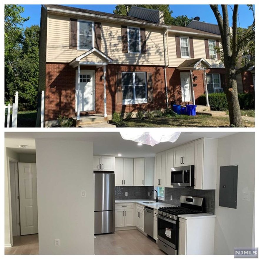 GET READY TO BE IMPRESSED!!! FABULOUS MODERN TOWNHOME WITH * NO HOA FEE* BEING TOTALLY RENOVATED. FEATURES : 3 BED RM AND 2 FULL BATH AND HALF BATH. ALL BRAND NEW APPLIANCES WITH NEW MODERN KITCHEN,CENTRAL AIR, RECESSED LIGHTS,FINISHED BASEMENT WITH FAMILY ROOM AND LAUNDRY RM.DECK. NEW WHITE OAK ENGINEERED HARDWOOD FLOORS, BATHROOMS AND WINDOWS. 2 PARKING SPACE