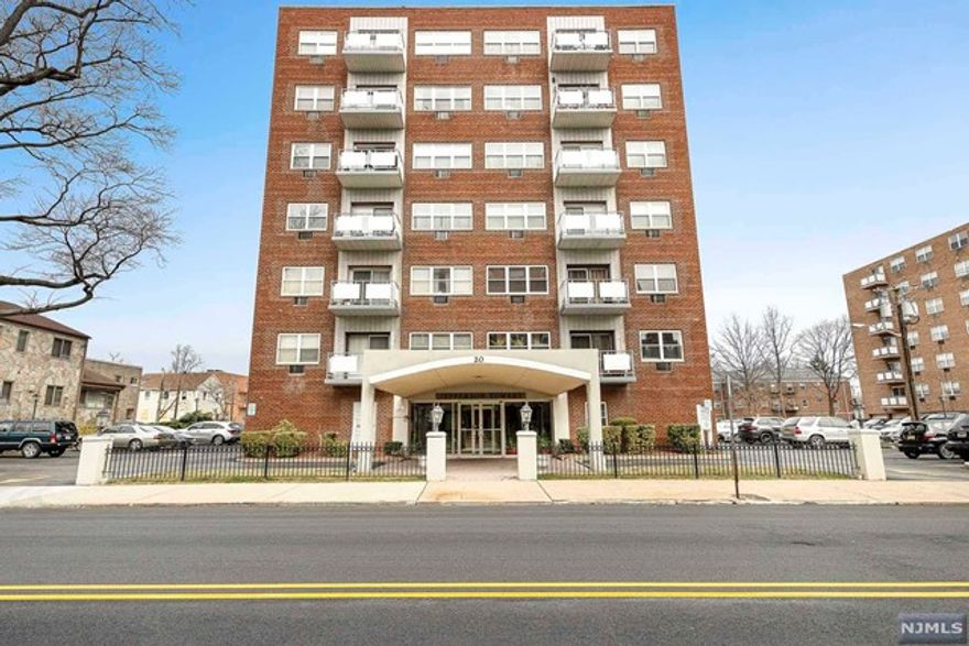 Welcome to Jefferson Towers! A 6-story mid-rise building in the desirable Fairmount section of Hackensack. Unit A8 is a stunning fully renovated 1 bed/1 bath condo offering a large open floor plan with living, dining, eat-in kitchen with a center island, stainless steel appliances, sliding glass doors to balcony. Very spacious bedroom with large closet and large window, a full bath, Luxury Vinyl flooring throughout the unit. Monthly maintenance includes heat, hot water, one parking space and a storage unit on the ground floor. Close to schools, stores, restaurants & Hackensack University Medical Center, and public transportation. NYC bus stops right in front of building.