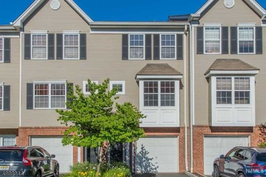 New in Brookdale Section! Special, serene, private & popular 2.5 BA, nearly 1600-sq ft Greenbrook Condominiums townhome, appealing open feel, HW fls in LR-DR-Den, sparkling, white EIK w/break-bar with sliders to rear deck in adjoining leisure area. In-unit w/d, central air. Located next door to the scenic, new Lion Gate Park, playing field, playground & walking path. Unit's primary bedroom has en suite full bath, walk-in closet. Dedicated garage & off-street parking space. Manageable taxes and monthly HOA. Easy bus at corner to NYC or hop on the town shuttle to downtown Bloomfield Midtown Direct trains. Stroll to Dunkin Donuts + numerous nearby North Bloomfield shops & eateries with a Brooklyn neighborhood vibe. Under a mile to popular Brookdale Center for your bagels, ice cream & fabulous Brookdale Park for summer concerts, art shows, shady walks. Enjoy everything neighboring Montclair has to offer from this very appealing condo community only 14 miles from Manhattan.