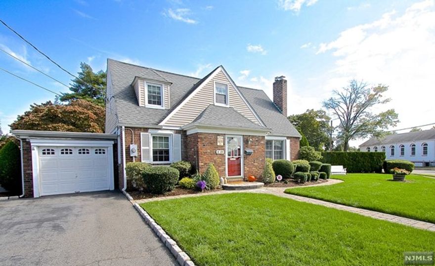 You will be Wowed by this updated extremely well maintained home - Entrance foyer with guest Closet - Formal Dining Rm - Updated baths and Kitchen - Master Bedroom huge with walk-in Closet - Inviting Living Room with Fireplace - Full Beautifully Finished Basement with separate Laundry, Util, and Storage - Central air, Slimline AC 2nd Floor - Professionally Landscaped (Landlord pays) and Fenced Yard - Close to NY Trans -Fair Lawn offers town pool w/dog park, sprinklers for children, play ground, hockey, tennis, etc. and activities for all ages and excellent school system - Great town to raise a family