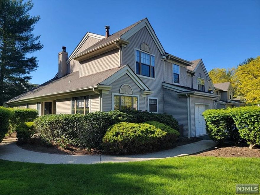 Fabulous END UNIT! 1st Floor offers Cathedral Ceilings in Living Rm, Dining Rm,and Huge Family Rm(Wet Bar & Sliding Glass Door to Patio overlooking lovely green space). Dual Floor to Ceiling Fireplace between LR/FR. Updated Kitchen w Dining Area, Powder Rm, and Laundry.Garage Entrance to Kitchen.2nd Floor has a Loft Area, Primary BR with Cathedral Ceiling,Double Closet & Walk-in Closet,Primary Bath with both a Tub and Stall Shower.Two additional Spacious Bedrooms and a Full Hall Bath. All Baths Nicely Updated.ALL NEW WINDOWS being installed.Absolutely no pets. Please don't ask.Tenant responsible for 1st $150 of all minor repairs.Large Basement is unfinished