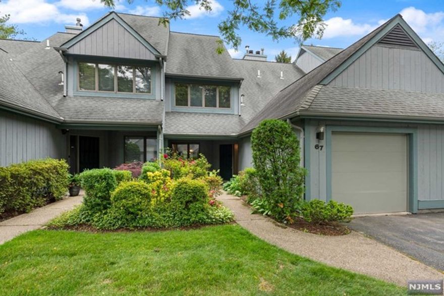 A spacious freshly-painted home in Northgate! Main floor consists of a foyer with powder room, eat-in kitchen, dining room, and oversized living room with fireplace with lots of big windows and glass doors. There are front & back covered patios to enjoy the outdoors. The primary bedroom on the second floor is ensuite, with an oversized walk-in-closet & pull-down attic access. Second bedroom is also very spacious (with 2 closets). Hallway has a large closet & second full bath. The second floor also has a laundry room which provides access to an additional storage area. The home also has a one car garage & central vac. Amenities include a clubhouse, pool, & tennis courts.