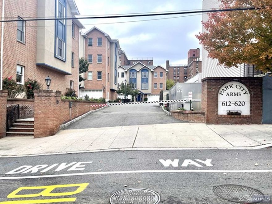 Step off of the bustling streets of Union City directly into 467 square feet of bliss. This freshly painted studio is tucked into a beautiful, well-kept gated community that offers 24-hour security. Unit 400 is equipped with a brand new Maytag washer and dryer, NEST thermostat (central ac+heat)and deeded garage parking spot! Water, grounds maintenance, parking and sewer are covered by the rent price. Residents are a 5 minute walk to the NYC bus stop which offers a less than 30 minute commute into New York City. Community, convenience and peace await you. Call today to schedule your tour. This rare Union City gem will not last!