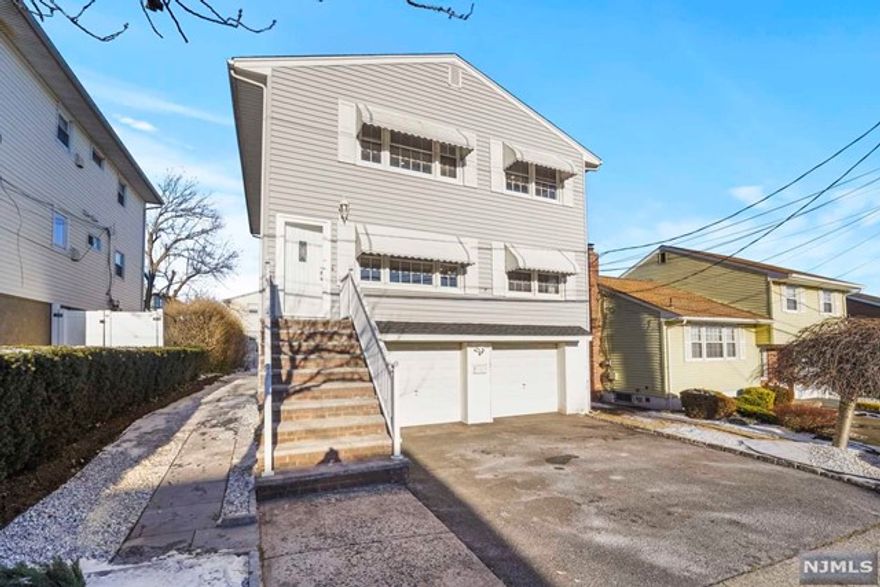 Welcome to luxury living in prime North Arlington! This unit features 3 bedrooms and 1 bathroom, fully renovated with stainless steel, never-before-used appliances, a gorgeous kitchen island, heated flooring in kitchen, and a garbage compactor. There is a laundry room in the basement for convenience, full access to backyard with deck and grill suited for entertainment, high-speed FIOS internet is included, as well as a parking spot provided in the driveway. Best of all is the gorgeous view of the NYC skyline you will wake up to everyday. No pets accepted and no smoking!