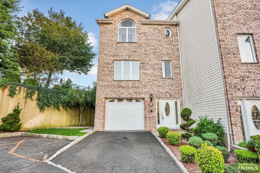 Welcome home to this 3BR/2 Full BA/2 Half BA townhome located in the heart of Secaucus. A 3-story North & South facing corner unit with h/w floors throughout approx. 2,500sf. Enter into the 1st floor where you will find a large family room with a half bath & private patio area. Traveling to the 2nd floor is the open layout floor plan with French doors leading you to an updated kitchen with SS appliances, granite counters, breakfast bar, & an eat-in area that flows to the dining & living room, & half bath. Make your way to the top floor featuring cathedral ceilings, a large primary ensuite with plenty of closet space, 2 additional bedrooms, & a full bath. To complete the home, there is an in-unit W/D, plenty of storage, a private garage with 2 car parking, & private outdoor space! A short distance to schools, easy commute to NYC, & nearby to premier entertainment, shopping, recreation. One of the best locations anywhere in the area, this is the ideal home for your best living!