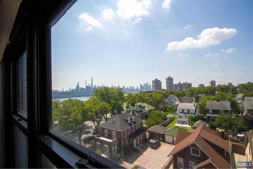 This Southeast facing one bedroom condominium with Manhattan and river views, is located in the luxurious Parker Imperial, on prestigious Boulevard East, adjacent to the 167 acre James Braddock Park, one of the largest and finest parks in Hudson County. This condominium includes garage parking. The Parker Imperial is a full-service doorman building with an outdoor heated swimming pool, and a laundry room on every floor. The Parker Imperial features excellent connectivity with a New York bus stop right in front of the building. The unit needs some renovation and is priced accordingly.