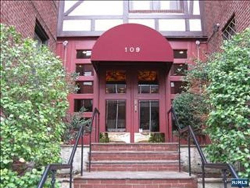 THIS APARTMENT IS PART OF AN ELEGANT BUILDING IN THE MOST DESIRABLE LOCATION, IN THE HEART OF ENGLEWOOD. STEPS AWAY FROM NY BUS, RESTAURANTS, STORES, AND VIBRANT DOWNTOWN. ALSO WALKING DISTANCE FROM THE HOUSE OF WORSHIP. KITCHEN WITH GRANITE COUNTERS, STAINLESS STEEL APPLIANCES, NEW REFRIGERATOR, LARGE BEDROOM WITH FANTASTIC CLOSETS SPACE, AND A LARGE BATHROOM. ASSIGNED PARKING SPACE # 27. THE APARTMENT HAS 2 SEPARATE ENTRANCES AND WHEELCHAIR ACCESS. INVITING LOBBY, WASHER, AND DRYER ON EACH FLOOR STORAGE AVAILABLE IN BASEMENT. PETS ARE OK MUST BE LESS THAN 35 POUNDS. LOW MAINTENANCE, YET FULLY SECURED AND SERVICED BUILDING!