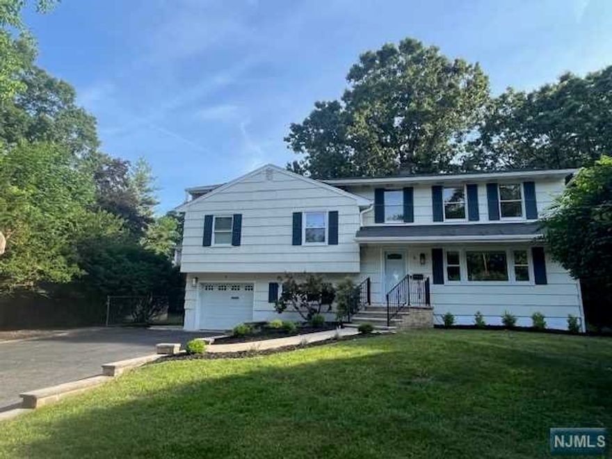 Location, Location, Location! Stunning 5 bedroom, 2.5 bathroom Cresskill home with recent upgrades brand new kitchen, remodeling bathroom & vanity and beautiful fenced yard, perfect blend of luxury and location! First level Living Rm, Dining Rm, Eat-in Kitchen, 2nd level bedrooms, full bath, 3rd level primary bedroom, walk-in closet, bath and additional bedroom, Family Rm, patio, Lower level half bath, entry to garage, shed in backyard, close to schools, transportation and downtown Cresskill!