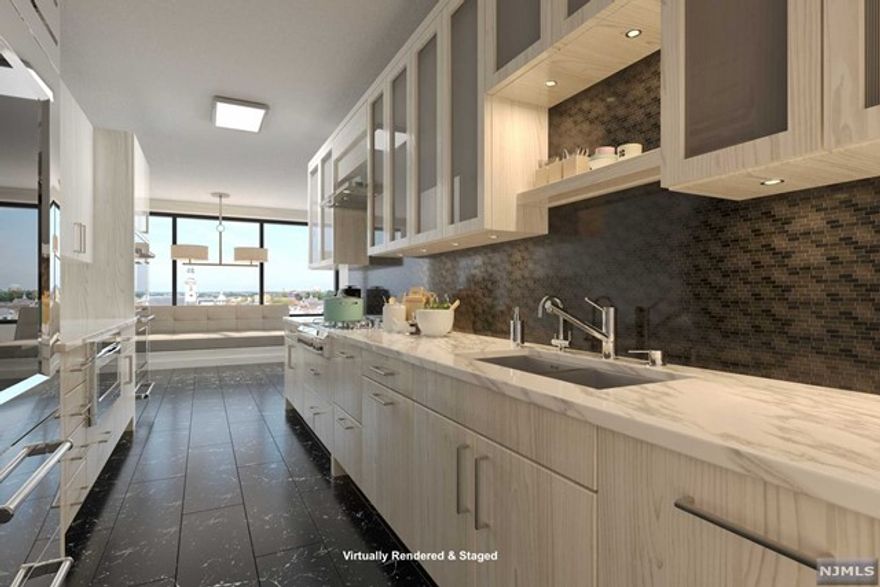 *HALLEY NATKIN (917) 626-8240 & COLDWELL BANKER REALTY* PRESENT 5 Horizon Road #2901-02. Marvel at one of the most breathtaking views along the NJ GOLD COAST! PENTHOUSE 29th Floor Architecturally Redesigned & Combined Corner Units wrapping the Corner of the Horizon House South Tower in Fort Lee. Approximately 4250sq' featuring 4 Bedrooms(Flex 5) 3 Full +2/.5 Baths & 4 Terraces! Unobstructed Views of Downtown NYC, Hudson River, The GWB, and Ramapo Mountains. Truly a One of A Kind Space. Upgrades featuring Extensive Woodwork & Stonework, Hardwood Floors, Chefs Kitchen w/Luxury appliances from Sub-Zero,Wolf,&Bosch,Wet Bar,Wine Room,Wired for Sound & Entertainment throughout,Gas & Elec. Fireplaces,Central Vac, Motorized Window Trtmnts, and more. Amazing Storage space! Ideal for Entertaining-Your guests will be WOW'D. A co-op community on 32 Acres with 24hr Doorman,Security,Pools,Gyms,Tennis,Convenience Store. Maint Fees INCLUDE ALL UTILITIES, TAXES, PARKING. BOARD APPROVAL REQUIRED!