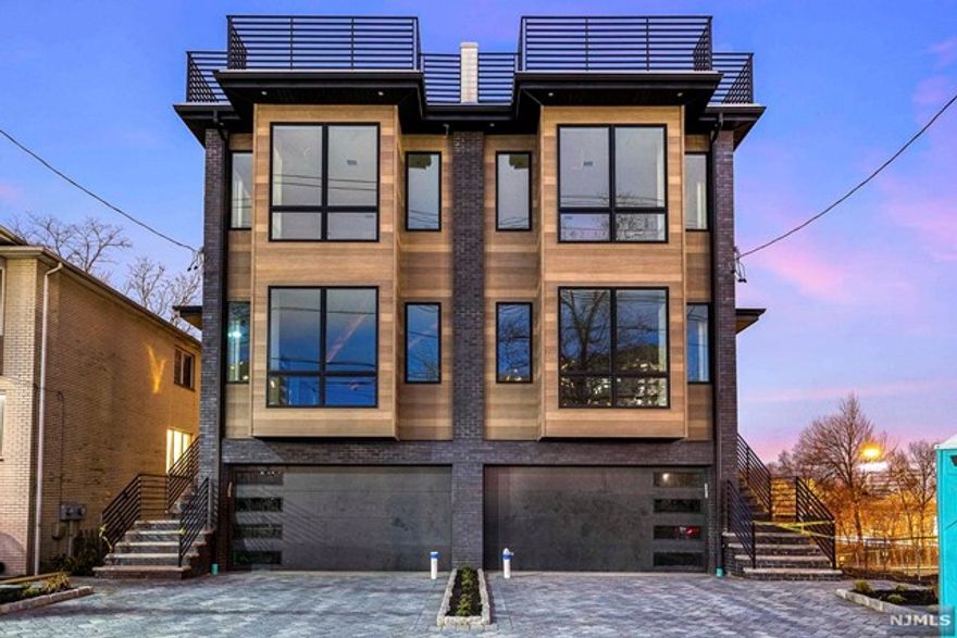 5 bedrms w/ custom European closets. 6 baths (3 full, 3 half). All baths custom marble w/ radiant heat & LED mirrors. Rooftop deck w/ rec area & beverage center. 12 ft ceilings in basement. 15 ft calcatta marble kitchen island; calcatta white francois marble sink, 15ft countertop, & backsplash. Euro kitchen cabinetry w/ strip Matte pendant lights over island. Top of the line LG appliances. Samsung washer/dryer. Sharp microwave drawer, island cooktop, island built in oven & wine cooler. Deck off kitchen & informal dining / rec area. Formal dining rm w/ chandelier & sconces. Fireplaces are Neomarqina black matte marble. Master bath Neomarqina black glossy marble w/ massive soaking tub. 4 closets in the master bedrm. California front doors. Ash grey nichia bamboo facade w/ white stucco & black brick. Pella windows & double insulation throughout. Aluminum ext & int railings. White oak flooring. Dedicated yard w/ 5 ft fence & manicured shrubs. 2 car garage w/ Belgian block landscaping