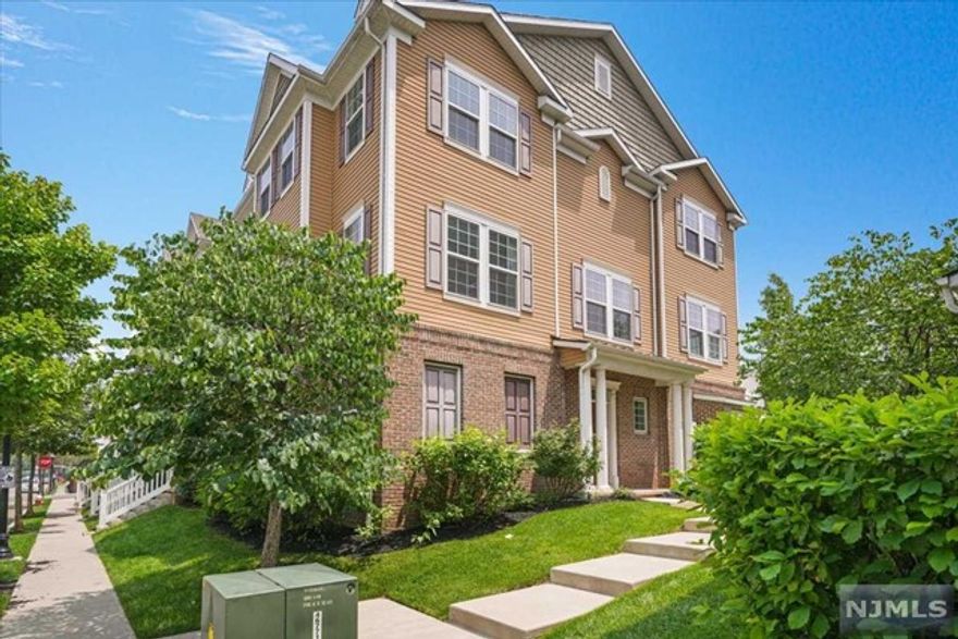 Step into a highly sought after townhome community offering convenience & accessibility like no other! With on-site NJ Transit train station, newly built athletic complex, parks, playgrounds, on-site shops, and with top rated elementary school, you are sure to get impressed by the comfortable lifestyle it offers. This rare Lancaster layout promises ample sunlight from living room wrapped around windows & open concept multifunctional spaces.Offering warm hardwood floors throughout, stainless steel appliances, pantry closet, granite countertops, center island & lounge space off the kitchen. The charming French door that opens into an 18x10 outdoor deck right off the lounge area cannot be missed. Upstairs features a primary suite, Custom 2 California Closets & attached primary bath w/a stand-up shower stall. The bedrm #2 #3 and additional full bath completes this floor. On the ground level enjoy family room/office room, attached garage access & laundry room.