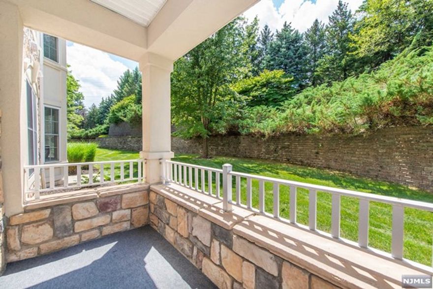 This serene, friendly, and active 55+ community, nestled in a beautiful resort-like setting, offers a gorgeous community center with a fitness room, library, card and billiard rooms all overlooking park-like grounds with a pool and tennis court. Built in 2004, this nearly 2000 sq. ft Orchid model features bright 1st floor with generously sized rooms with an open flow to accommodate an easy quiet lifestyle, and large holiday gatherings. Underground parking with direct elevator access to the unit floor allows for easy unloading and entry. The Upper Montclair and Little Falls train stations are each less than 2 miles away for direct access to Penn Station. Thoughtfully maintained by its original owners and move in ready, loads of storage space, including 2 walk-in closets, gorgeous light and exposures, 2 terraces, a fireplace, and plenty of room to create the next phase of life.