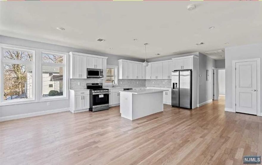 Welcome to a new construction two family home in North Bergen, NJ. This home is located on a dead-end street, giving a lot of privacy, yet two blocks to Kennedy Blvd for Manhattan express buses. The rental is for the first floor, which offers three bedrooms, two bathrooms, central AC and heating, hardwood floors, and large windows everywhere. Private laundry and one car attached garage parking is included. A huge family room in basement/ground floor is available at an additional charge. A small pet will be considered to qualified tenants.